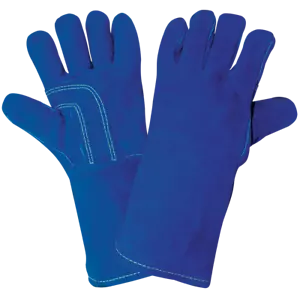 Premium Rindspaltleder SCHWEISSERHANDSCHUHE Flügel Daumen gesäumt gefüttert Global Glove - Bild 1 von 1
