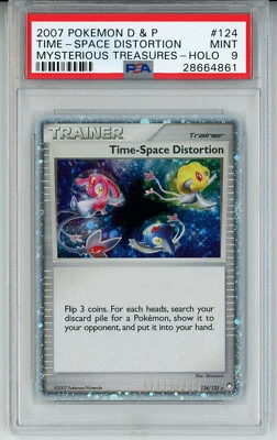 POKEMON MYSTERIOUS TREASURES TIME SPACE DISTORTION 124 ULTRA PSA 9 MINT 28664861 - Image 1 of 2