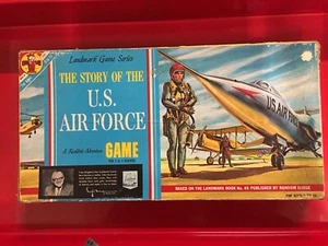 Vintage The Story of The US Air Force Transogram Board Game 1962 - Picture 1 of 4