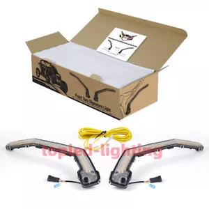 Fang Light Amber White Front Turn Signal Light For UTV Can Am Maverick X3 - Foto 1 di 9