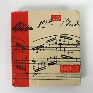 Guide 1960 Polonais Français 6ème Concours International de Piano Frédéric Chopin - Photo 1/9