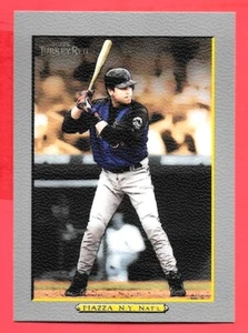 2005 Topps Turkey Red #16 Mike Piazza (Blue Uniform Variation) - NRMT - SP - Picture 1 of 2