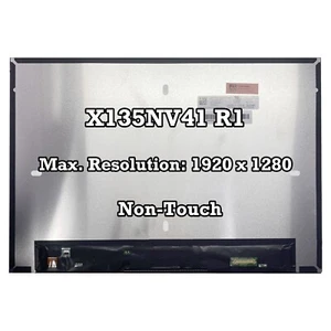 X135NV41 R1 13.5" Laptop LCD Screen Panel New Non-Touch 1920×1280 60Hz 30Pins - Picture 1 of 2