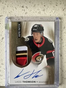 2021-22 The Cup Hockey Lassi Thomson RPA partial logo patch /24 4CLR Patch🔥 - Picture 1 of 2
