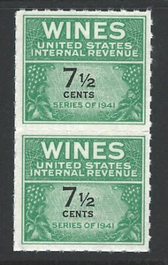 Bigjake: RE-120, 7 1/2 cent Wine Pair - Picture 1 of 2