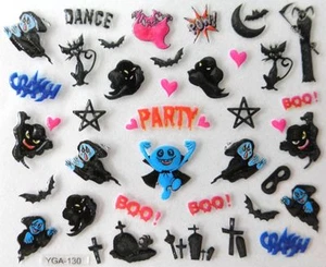 Accessoire ongles : nail art , scrapbooking - Stickers autocollants Halloween - Bild 1 von 1