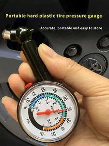 Tyre Pressure Gauge Monitor Meter for Car Van Lorry Truck Motorcycle Bike XMAS! - Picture 1 of 7