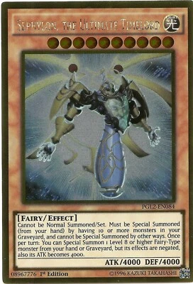 Sephylon, the Ultimate Timelord PGL2-EN084 Gold Rare Yu-Gi-Oh Card 1st Edition - Image 1 of 3