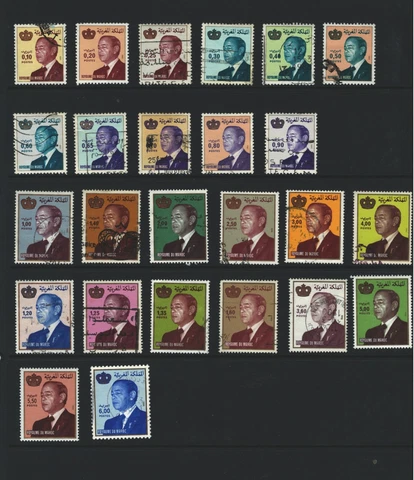 MOROCCO Selection USED POSTAGE STAMP LOT ( MAROC  142) Cover