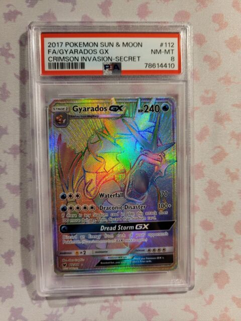 Nihilego GX - 114/111 - Hyper Rare NM Sun & Moon Crimson Invasion