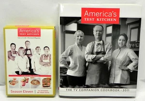 America's Test Kitchen Season 11 DVD Set + TV Companion Cookbook 2011, Both Exc. - Picture 1 of 10