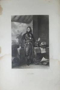 Stampa d'epoca Louis Charles Antoine Desaix - Generale francese - Secolo XVIII  - Bild 1 von 1