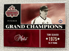 2003 Donruss Champions Tom Seaver Grand Champions Card #GC-18 Mets HOF