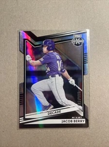 2022 Panini Elite Extra Edition Decade Die-Cut #6 Jacob Berry #141/999 - Picture 1 of 1
