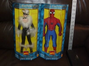 SPIDER-MAN & BLACK CAT TOY BIZ SPECIAL EDITION SERIES 1997 12 INCH 1/6TH SCALE - Picture 1 of 15
