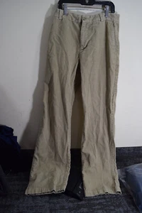 Chaps Ralph Lauren BOYS XXL 16 Tan Medium Wale Corduroy 28x29 Casual Dress Pants - Picture 1 of 14