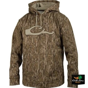 DRAKE WATERFOWL SYSTEMS CAMO PERFORMANCE HOODIE PULLOVER SWEATSHIRT - Picture 1 of 6