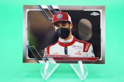 (2 Cards) 2021 Topps Chrome F1 Base F1 Racers #53 Antonio Giovinazzi CDW - Image 1 of 4