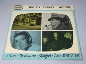 Top TV Themes: Z Cars, Coronation St etc UK 1962 7" - Picture 1 of 4