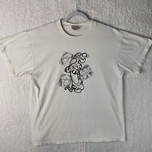 Vintage Disney Men’s Large Tiger Whinie The Pooh T Shirt White Made In The USA - Picture 1 of 16