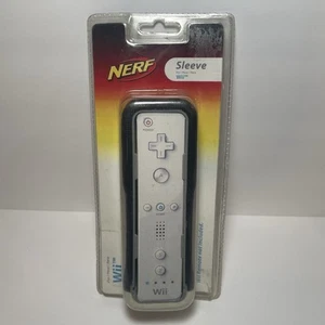 NEW NERF Sleeve Nintendo Wii Black / Gray Remote Protective Controller BRAND NEW - Picture 1 of 7