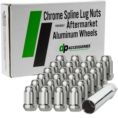Chrome Lug Nuts for 1993-1998 Toyota T100 with Aftermarket Wheels - Image 1 of 4