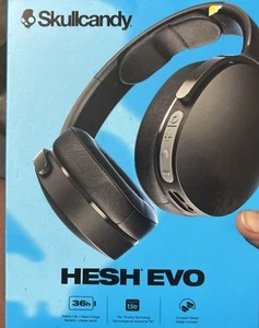 Skullcandy Hesh Evo Over-the-Ear Noise Isolating Fit Wireless Black (S6HVW-N740) - Zdjęcie 1 z 3