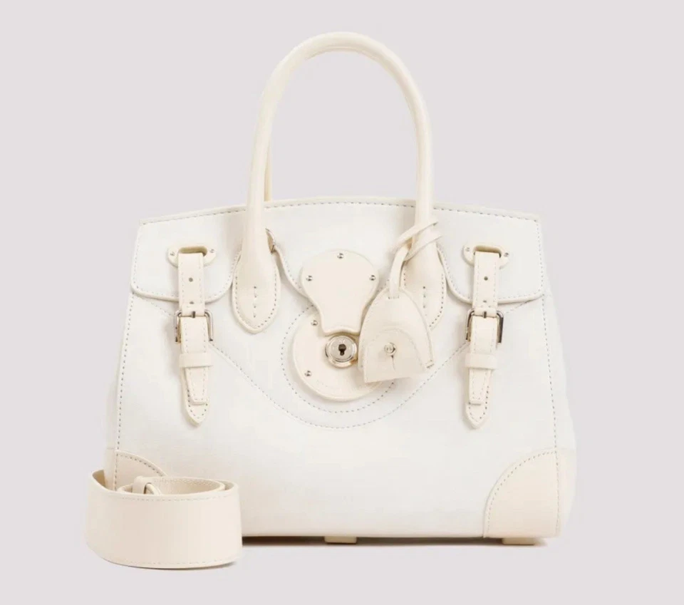 全新 Ralph Lauren 系列 Ricky 包 27 钱包 黄油 — 第 1/4 张图片