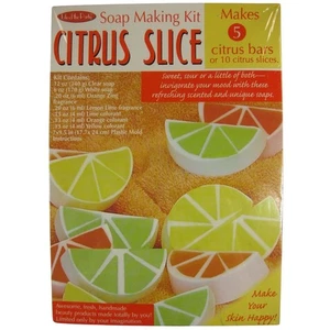 Citrus Slice Soap Making Kit Hobby Craft Orange Lemon Lime New Sealed Ages 12+ - Picture 1 of 5
