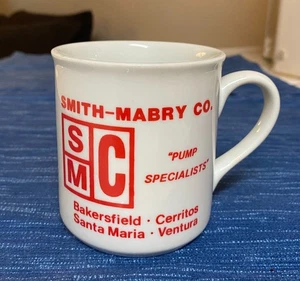 Taza De Colección Smith Mabry Bomba Publicidad Bakersfield Cerritos Santa Maria Ventura CA - Imagen 1 de 2