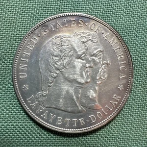 1900 Lafayette Classic Commemorative Silver Dollar - Picture 1 of 2