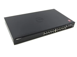 New Dell PowerSwitch N1524 E15W 24-Port Fully Managed Switch | 4x SFP+ @ 10 Gbps - Picture 1 of 6