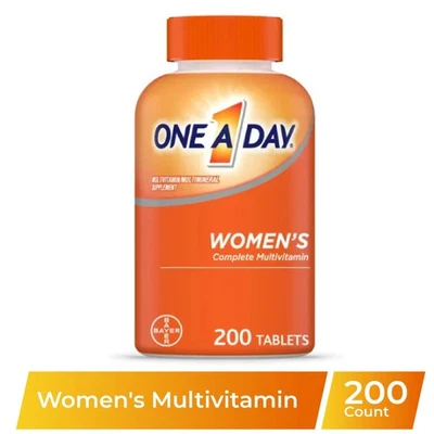 One A Day Women's Multivitamin Tablets, Multivitamins for Women, 200 Count - Image 1 of 4