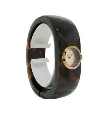 Reloj brazalete analógico Caravelle New York 44L139 redondo imitación caparazón de tortuga para mujer Foto 1 de 4