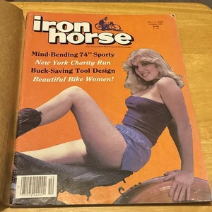 1982 October Iron Horse Magazine Motorcycle Biker New York Charity Run Flanders4 - Picture 1 of 24