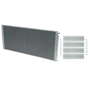 A/C AC Universal Condenser Parallel Flow 16 x 35 With Bracke O-ring #6 #8 - Picture 1 of 4