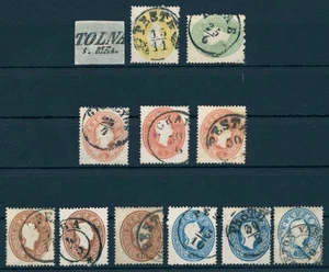 1861 Austria full set with color variants Hungarian postmarks  Ferchenbauer: 357 - Bild 1 von 2