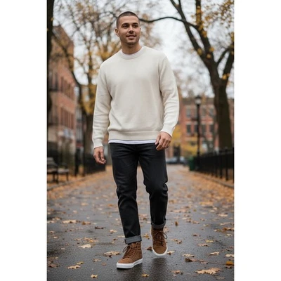 Vans Sk8 Hi MTE 20 Cuero Gamuza Impermeable Botas de Invierno para Hombres 13 Foto 1 de 4