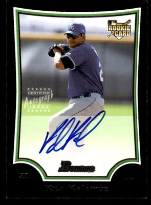 Kila Ka'aihue 2009 Bowman Autograph #222 Kansas City Royals ESE - Image 1 of 2