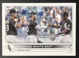 2022 Topps #255 Chicago White Sox Chicago White Sox Baseball Card - Picture 1 of 2