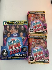 Topps - Slam Attax 2021 Mega Tin 2 Mini Tins Brand New