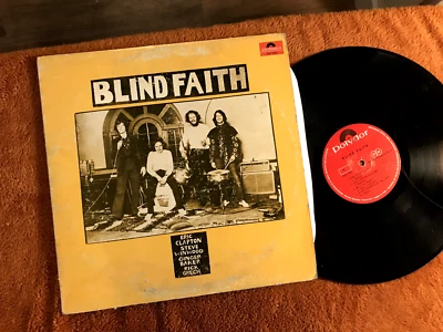 Blind Faith 1969 canada polydor 543.035 eric clapton winwood ginger baker lp! - Image 1 of 3