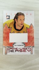 2007 IN THE GAME JOE THORNTON GAME-USED JERSEY O CANADA #GUJ-69