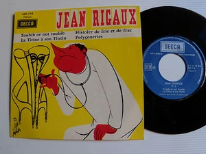 JEAN RIGAUX  Toubib or not toubib 7" EP 10 /1970 DECCA 460.744 artwork Jan Mara - Picture 1 of 2