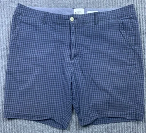 Pantalones Cortos Chinos Ben Sherman Para Hombre 40W 8L Azul Cuadros Guinga Preppy Informal Ocio  - Imagen 1 de 15