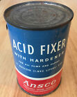 Ansco Acid Fixer With Hardener Sealed Can New Old Stock Key On Can