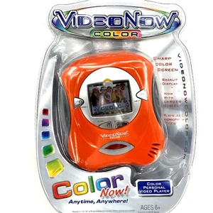 Hasbro Video Now Color Portable Video Player Tiger Orange New/Factory Sealed - Photo 1 sur 13