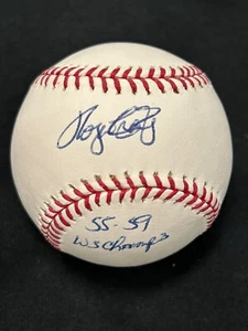 Roger Craig Signed Auto w/ WS Inscription OMLB Baseball SF Giants JSA COA 035 - Picture 1 of 3