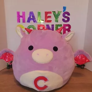 Squishmallows 12" Dina Il Drago Monogrammato "C" - Foto 1 di 5