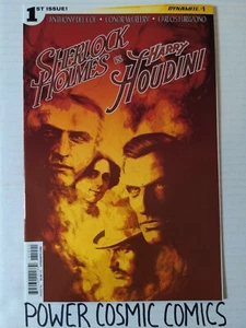 Cubierta Campbell Sherlock Holmes vs Harry Houdini #1 (Dynamite Ent octubre 2014) casi nueva - Imagen 1 de 2